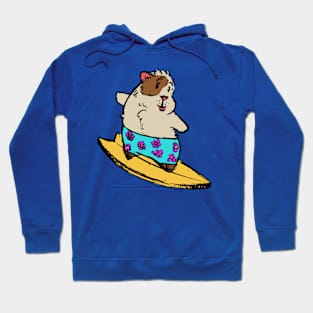 Surfer Guinea Pig Hoodie